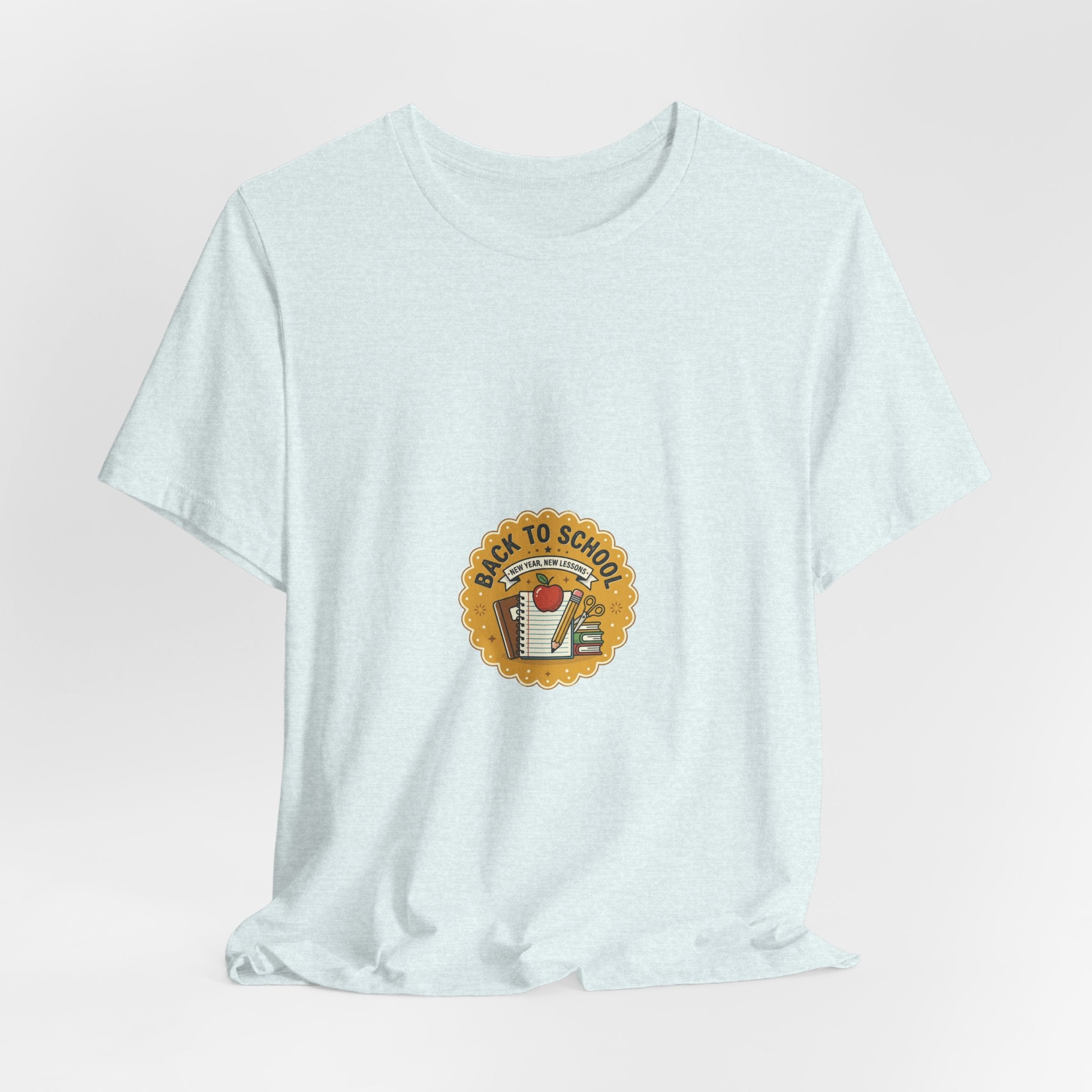 Back to School T-Shirt – Cute Retro Apple & Books Design