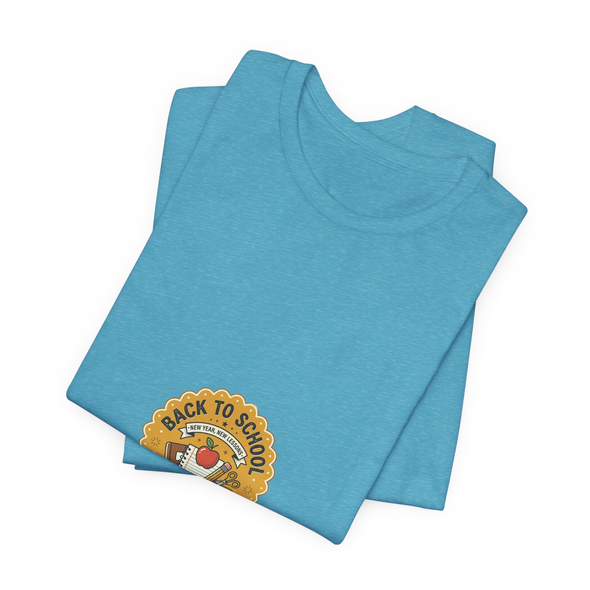 Back to School T-Shirt – Cute Retro Apple & Books Design