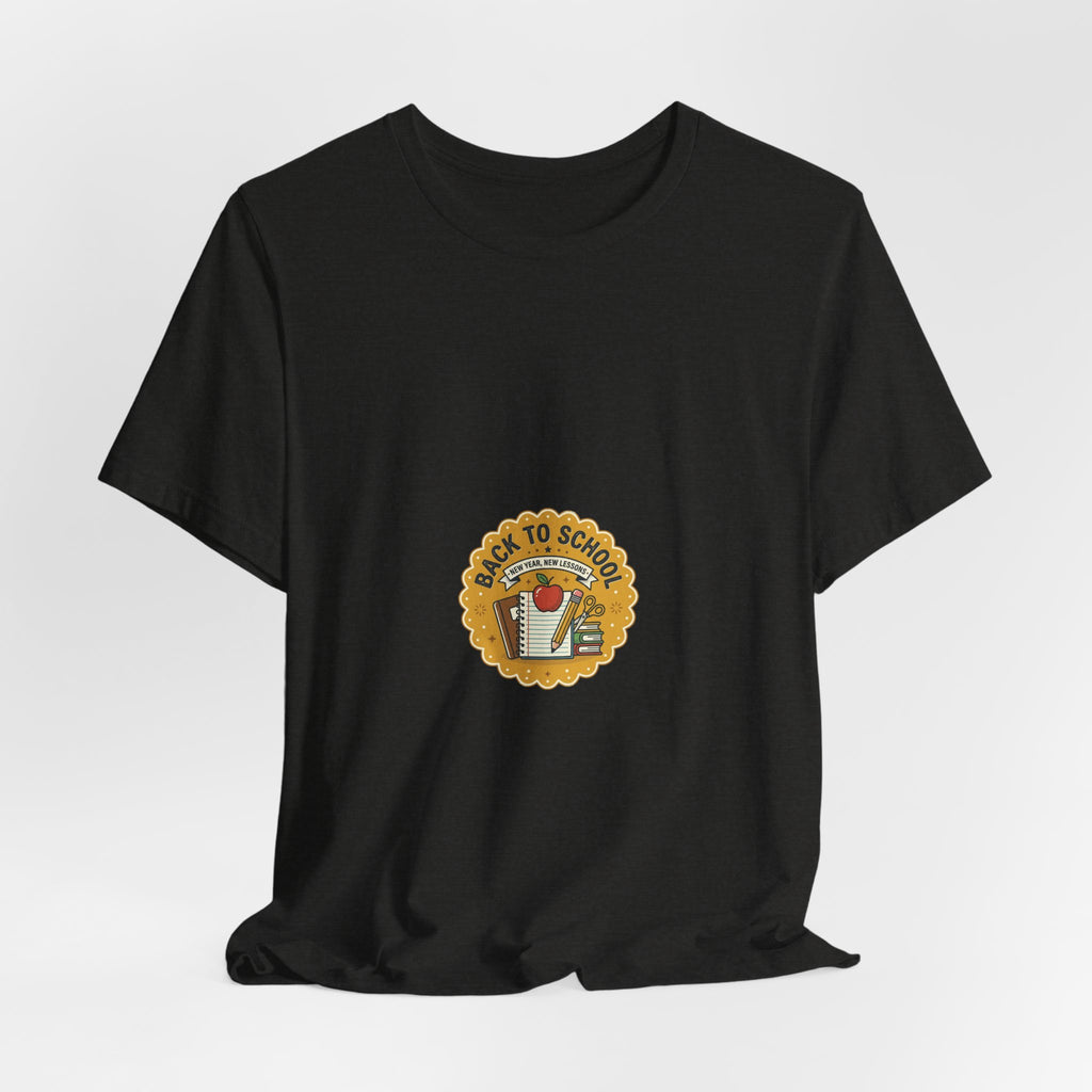 Back to School T-Shirt – Cute Retro Apple & Books Design