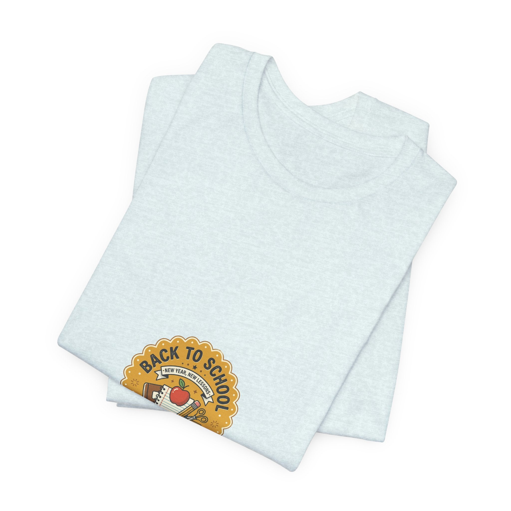 Back to School T-Shirt – Cute Retro Apple & Books Design