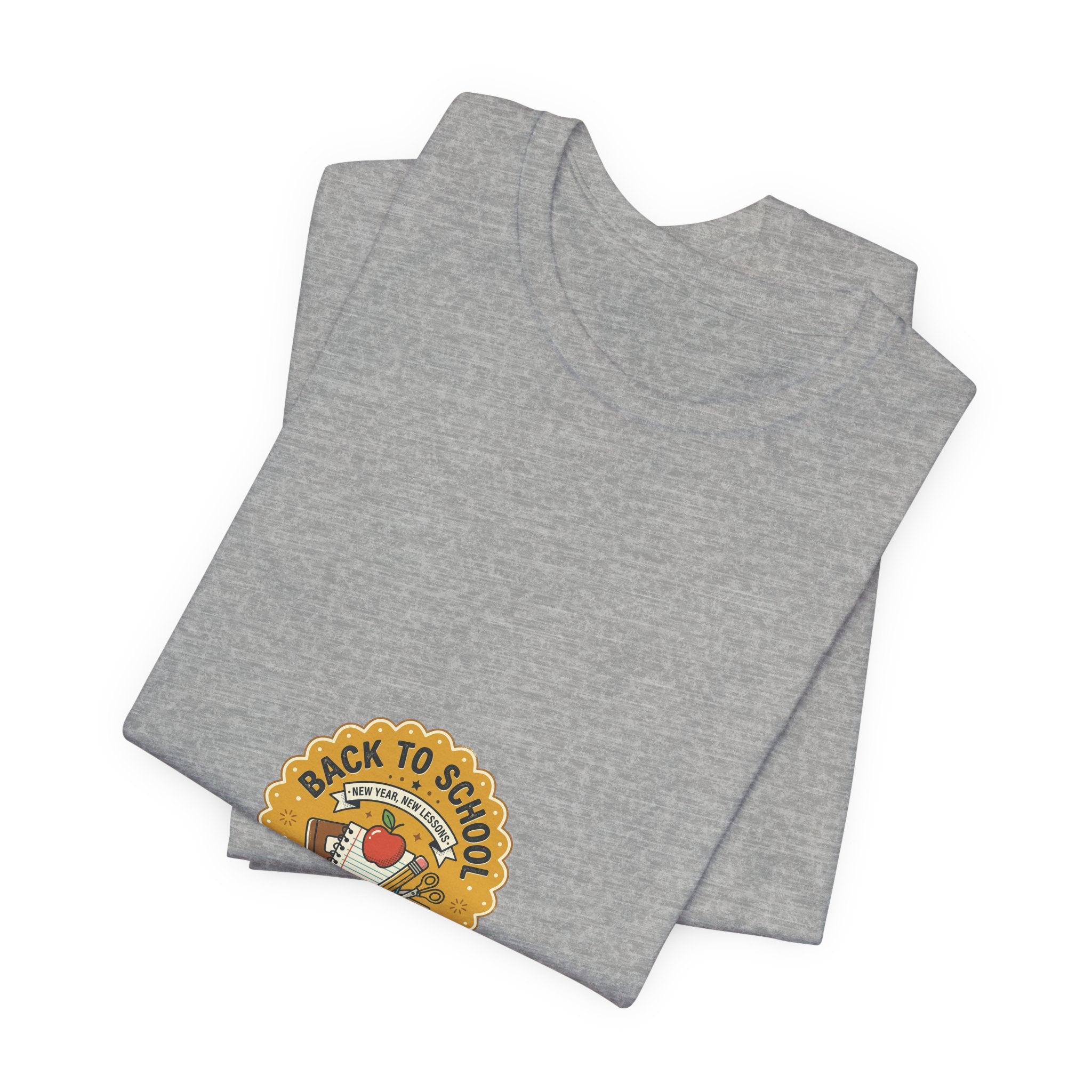 Back to School T-Shirt – Cute Retro Apple & Books Design