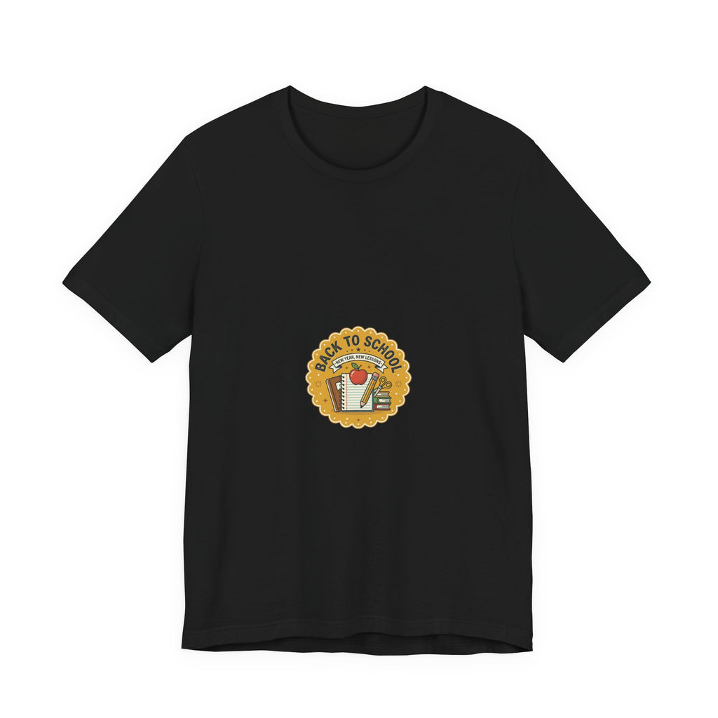 Back to School T-Shirt – Cute Retro Apple & Books Design