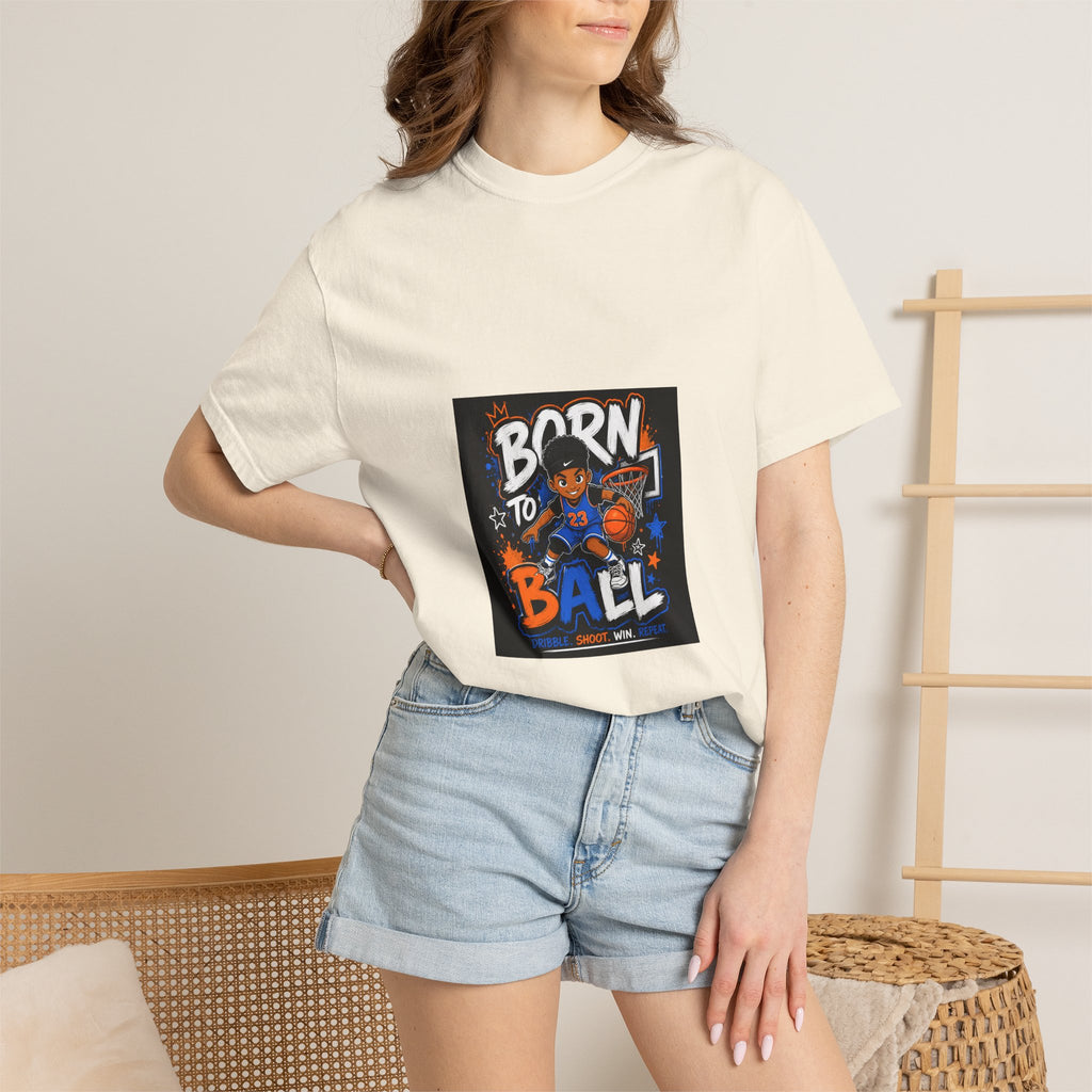 Born to Ball Basketball Graphic T-Shirt