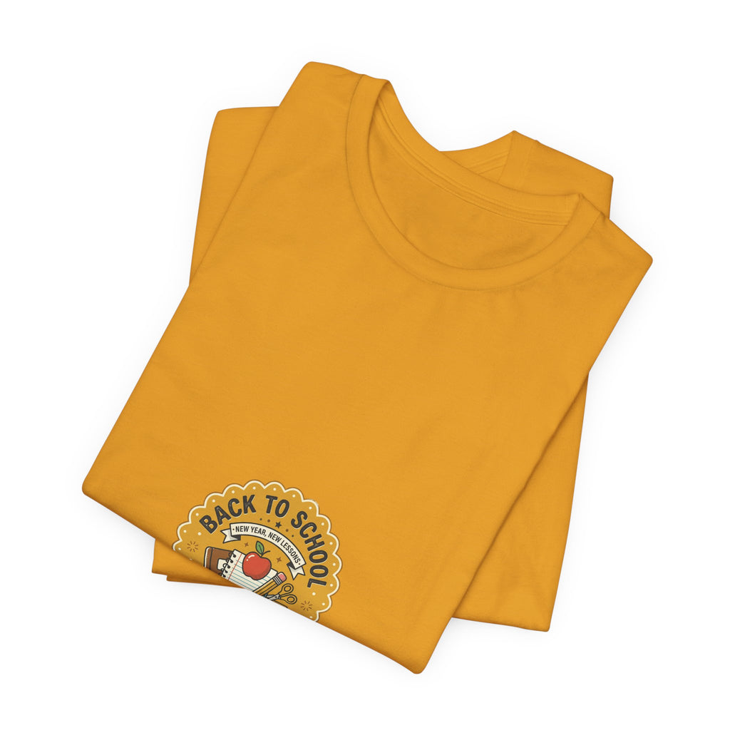 Back to School T-Shirt – Cute Retro Apple & Books Design
