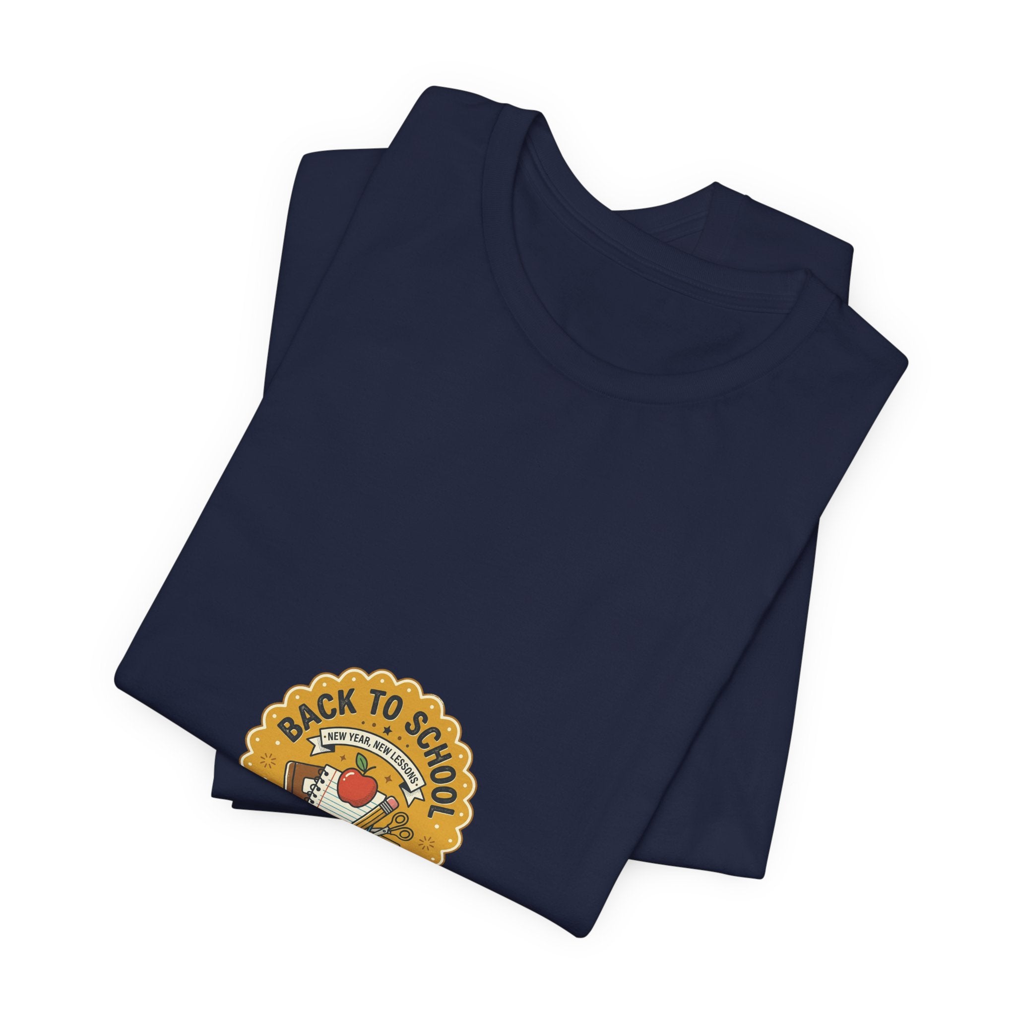 Back to School T-Shirt – Cute Retro Apple & Books Design