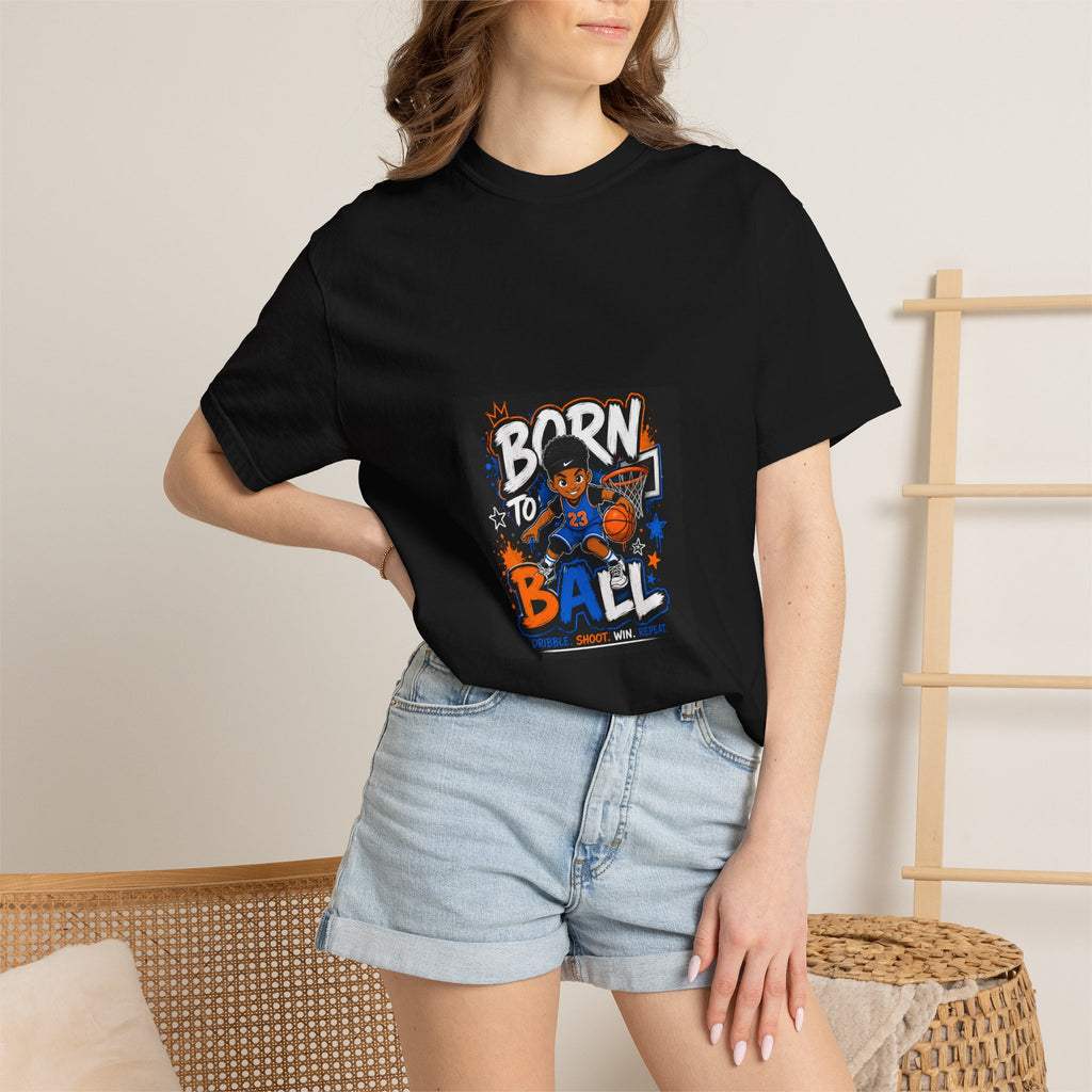Born to Ball Basketball Graphic T-Shirt