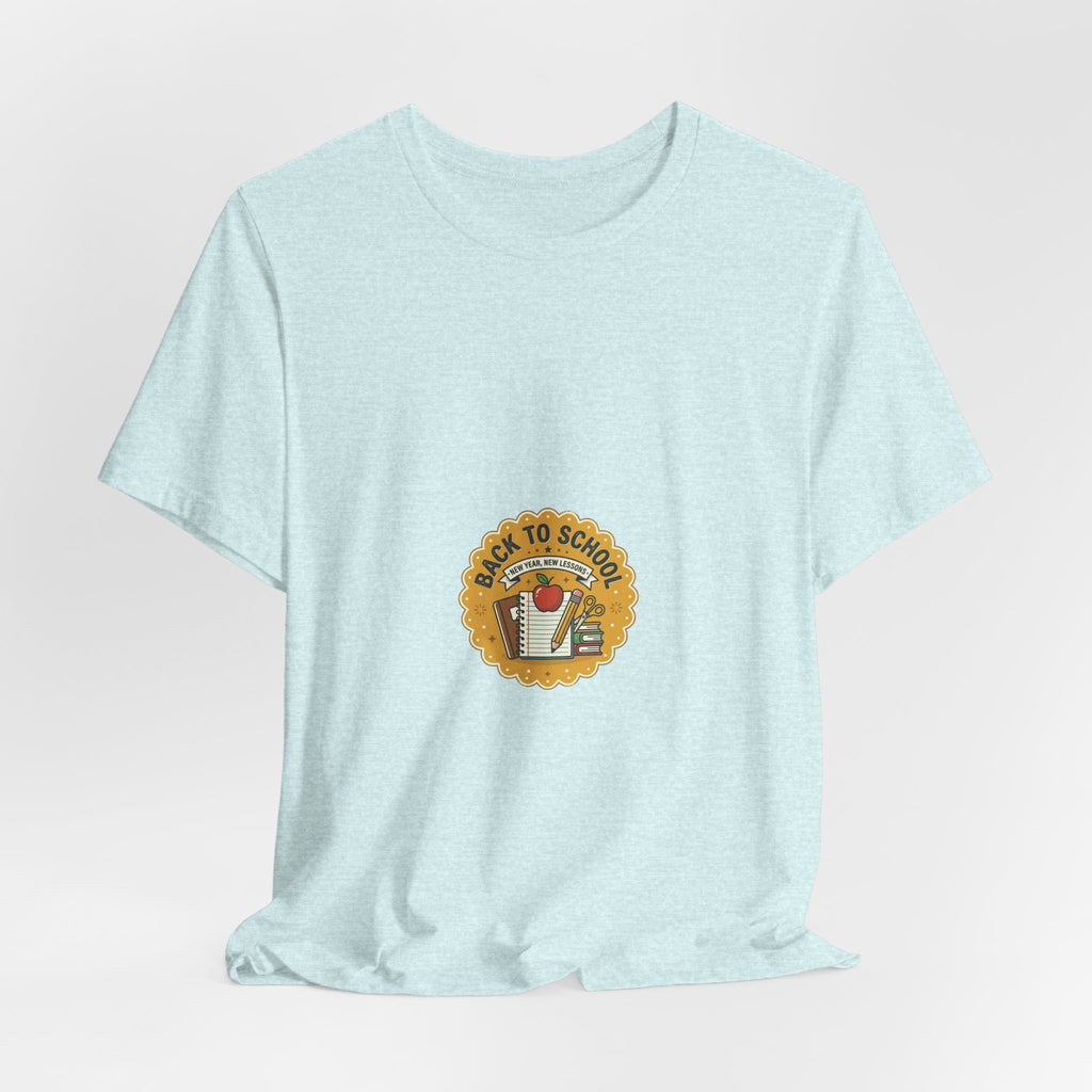 Back to School T-Shirt – Cute Retro Apple & Books Design