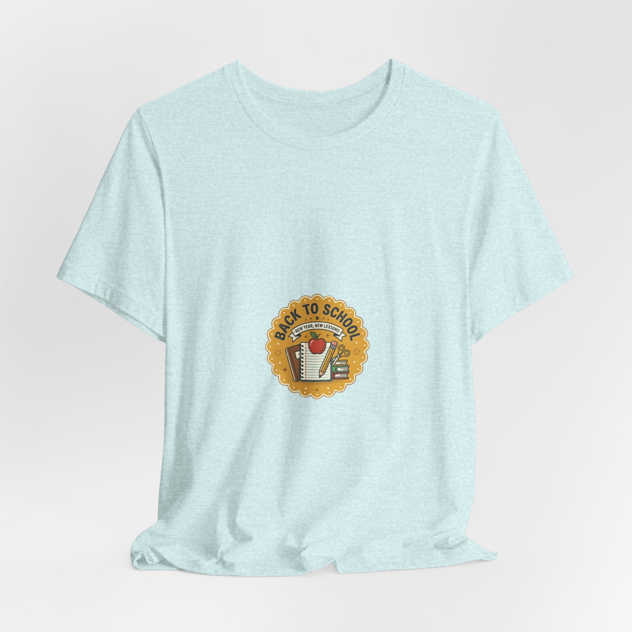 Back to School T-Shirt – Cute Retro Apple & Books Design