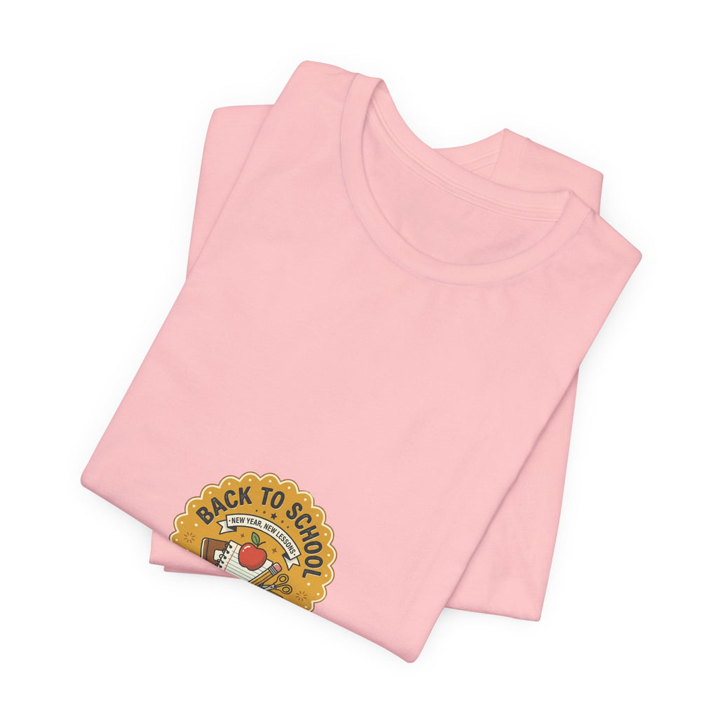 Back to School T-Shirt – Cute Retro Apple & Books Design