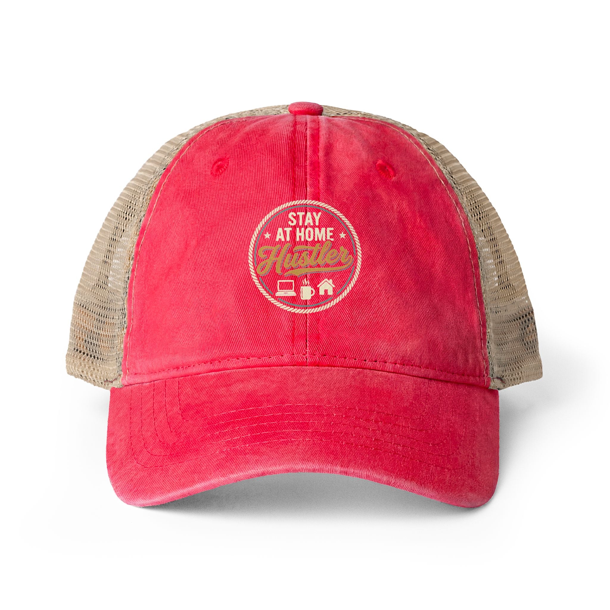 Women's Washed Mesh-Back Cap