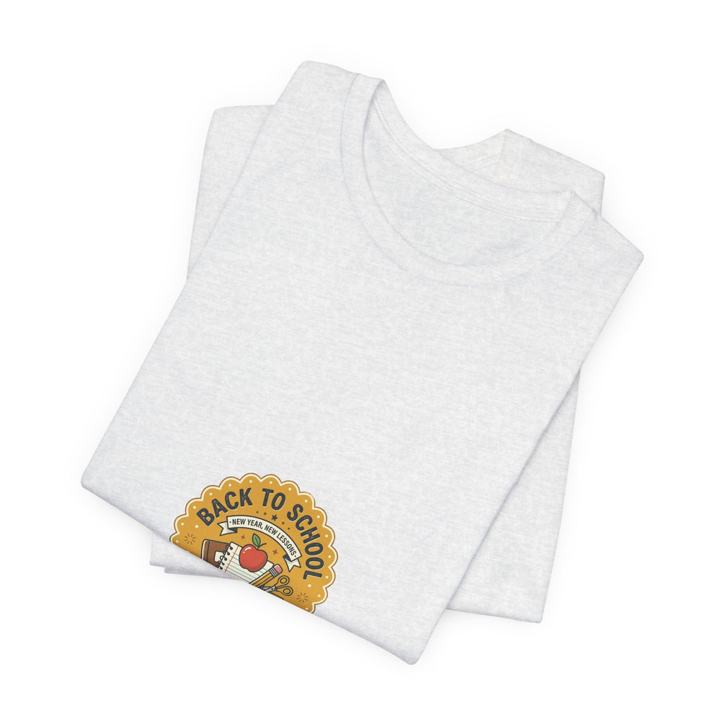 Back to School T-Shirt – Cute Retro Apple & Books Design
