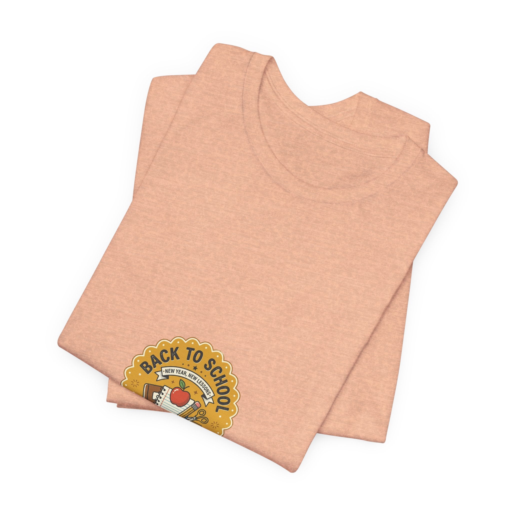 Back to School T-Shirt – Cute Retro Apple & Books Design – Debs