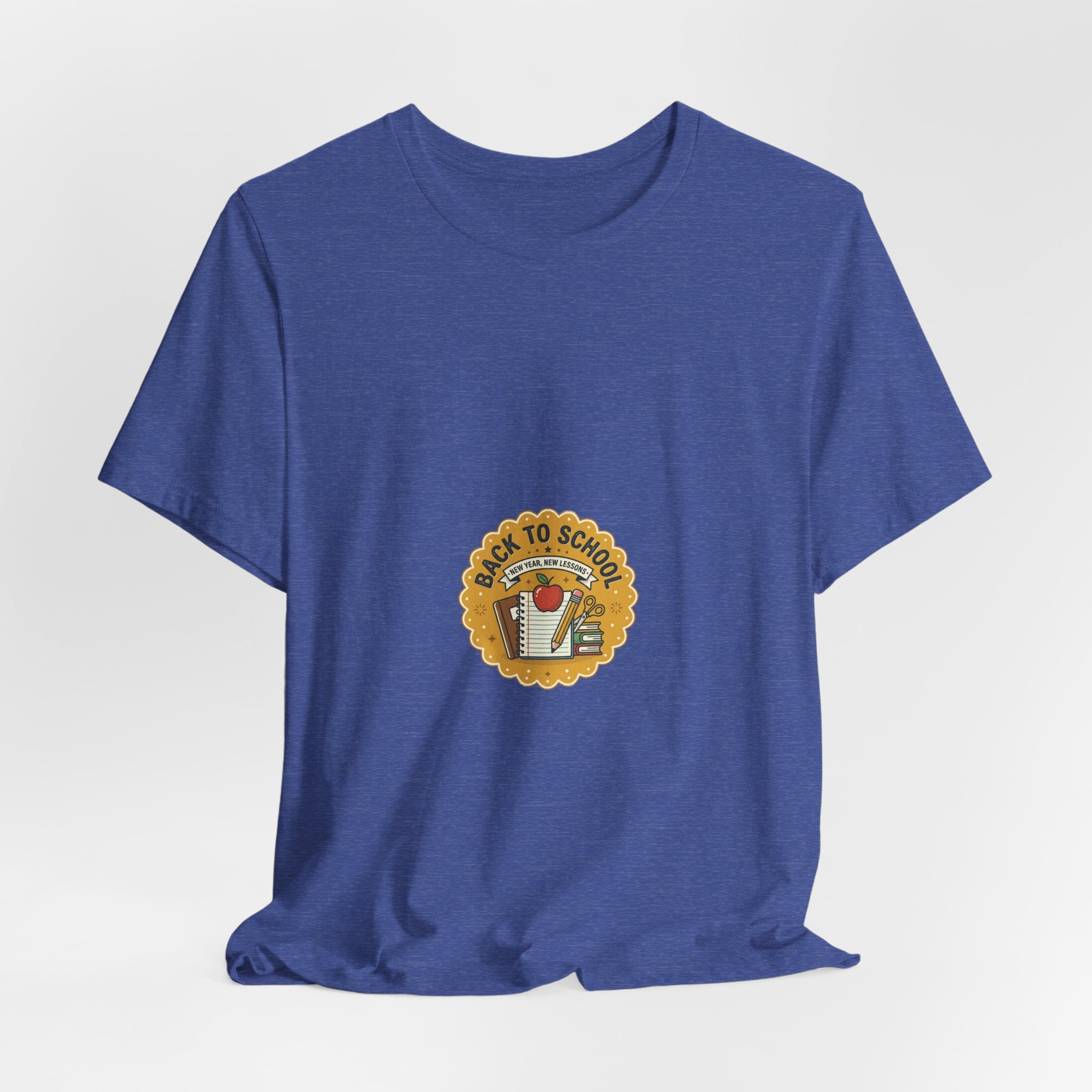 Back to School T-Shirt – Cute Retro Apple & Books Design