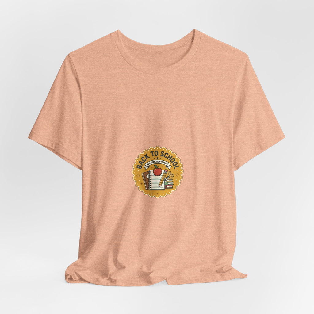 Back to School T-Shirt – Cute Retro Apple & Books Design