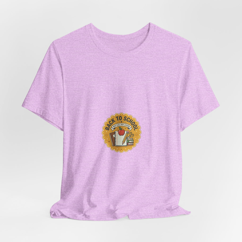Back to School T-Shirt – Cute Retro Apple & Books Design