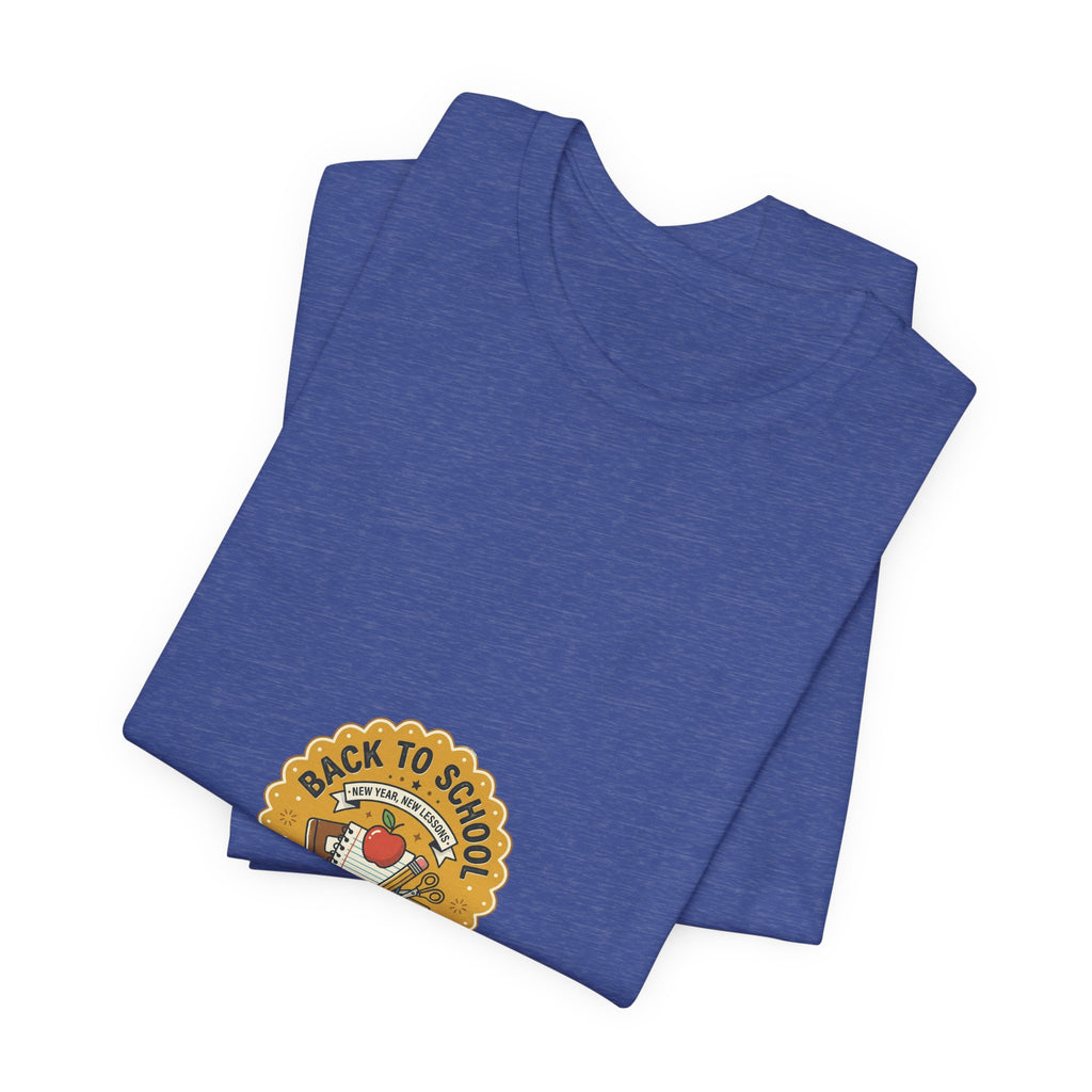 Back to School T-Shirt – Cute Retro Apple & Books Design