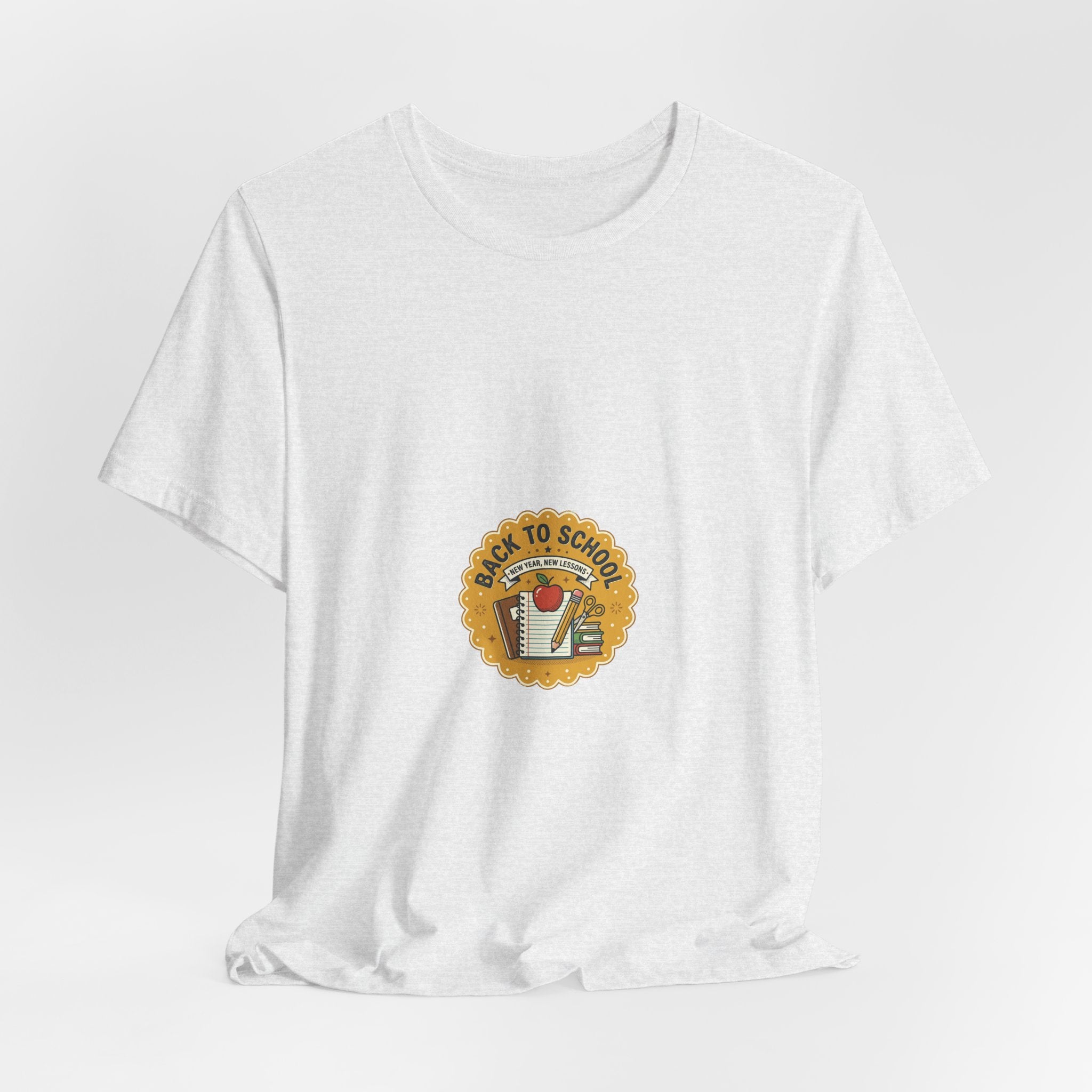 Back to School T-Shirt – Cute Retro Apple & Books Design