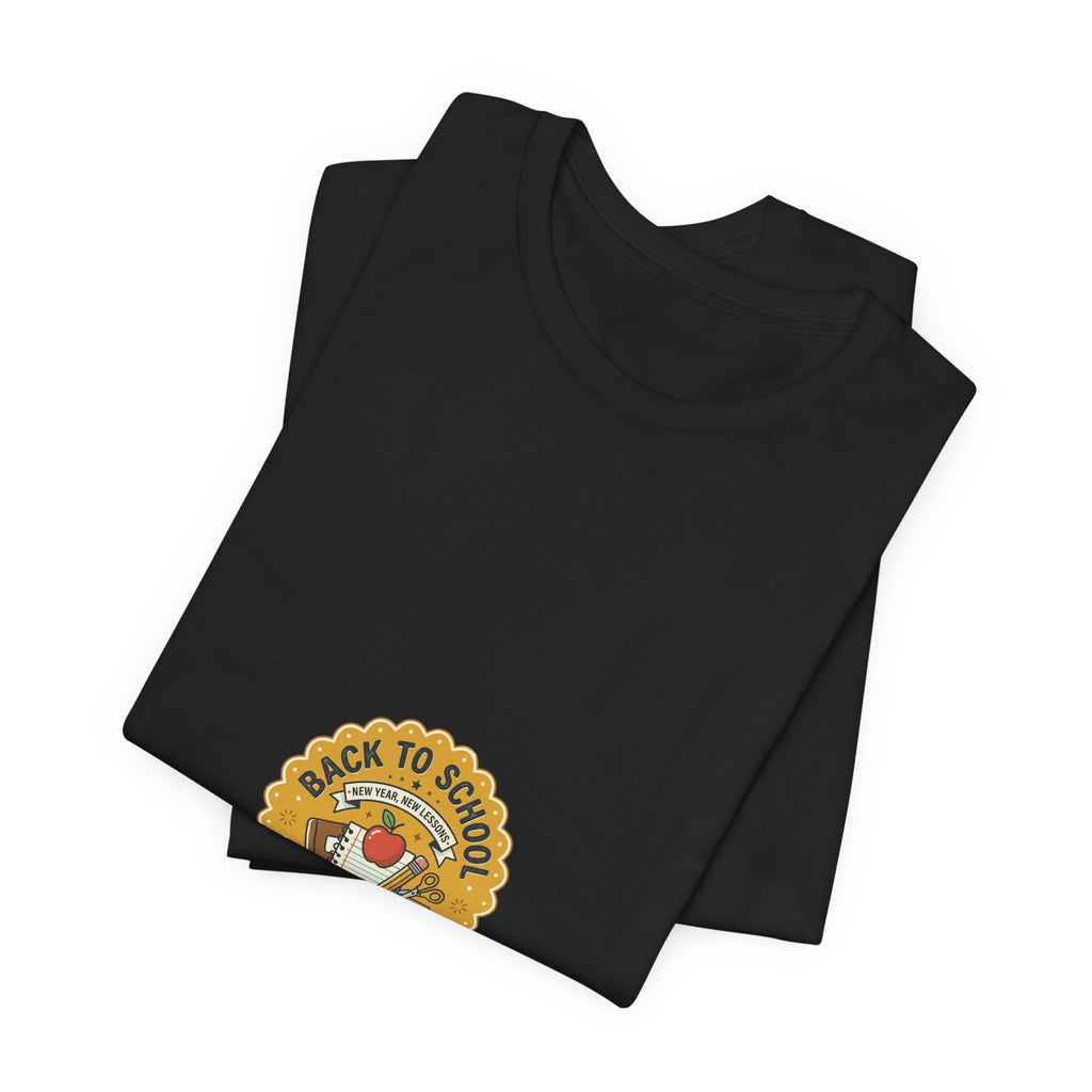 Back to School T-Shirt – Cute Retro Apple & Books Design