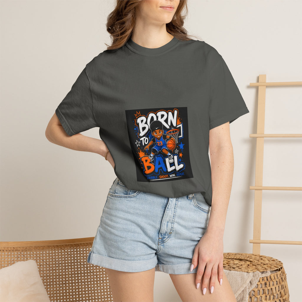 Born to Ball Basketball Graphic T-Shirt