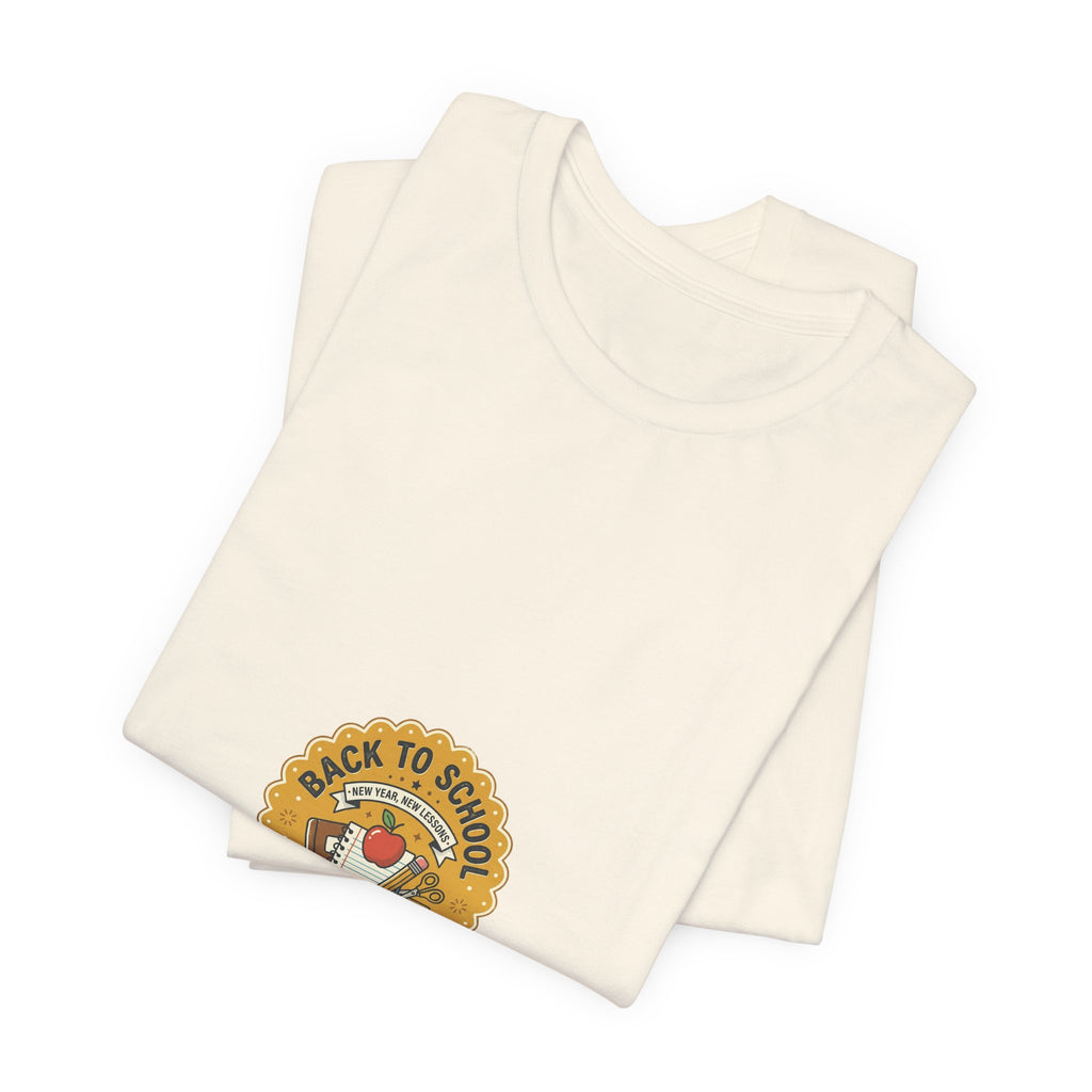 Back to School T-Shirt – Cute Retro Apple & Books Design