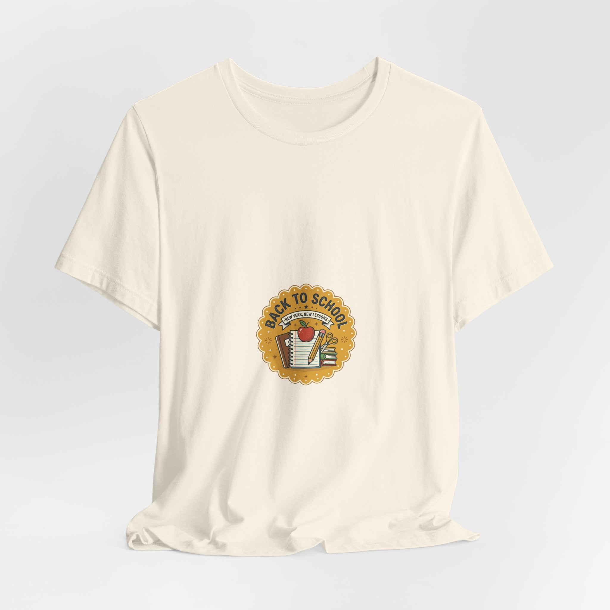 Back to School T-Shirt – Cute Retro Apple & Books Design