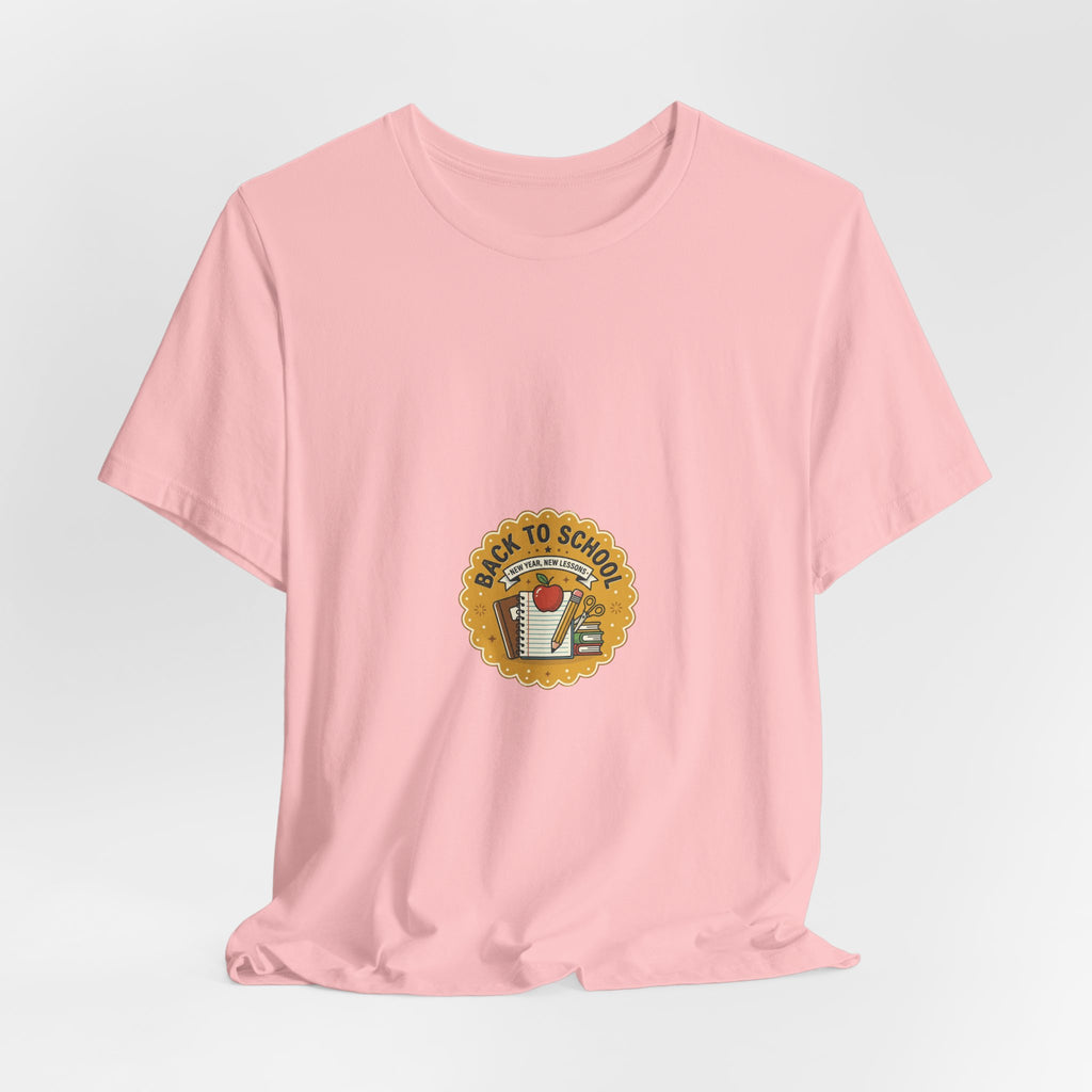 Back to School T-Shirt – Cute Retro Apple & Books Design
