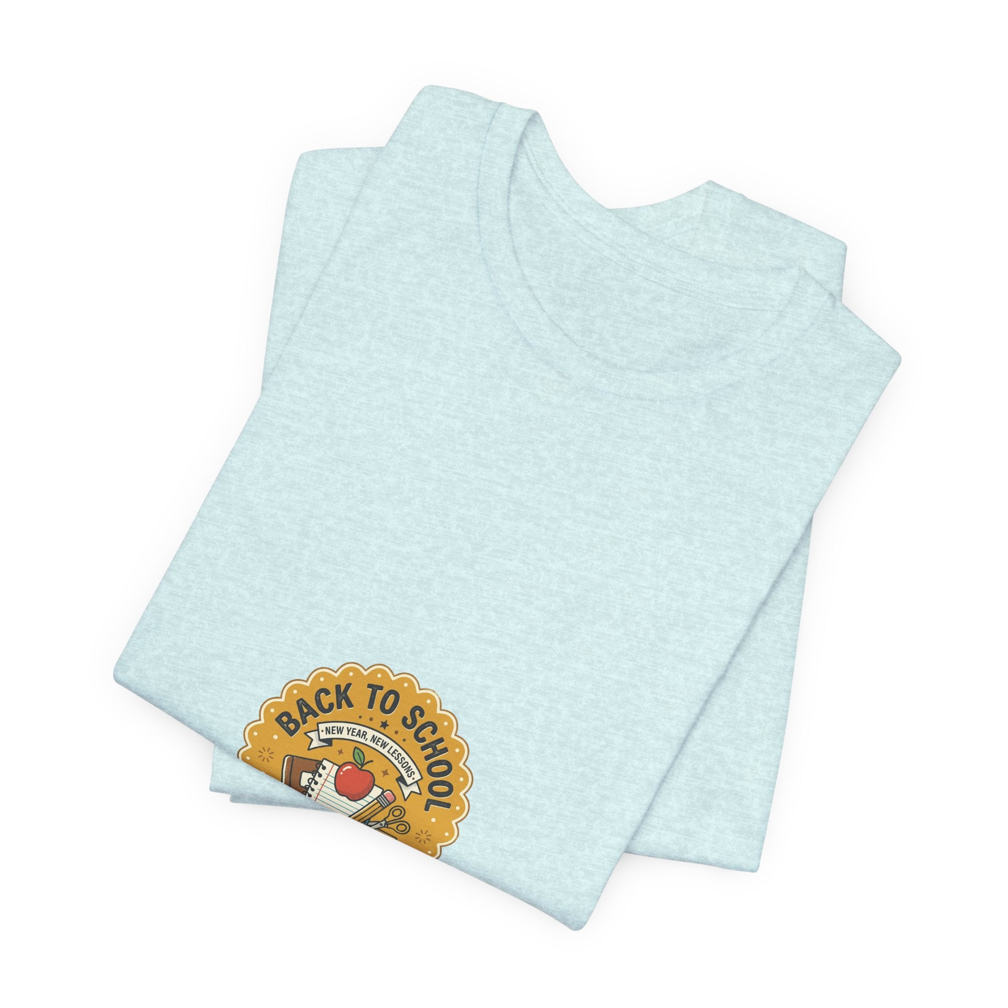 Back to School T-Shirt – Cute Retro Apple & Books Design
