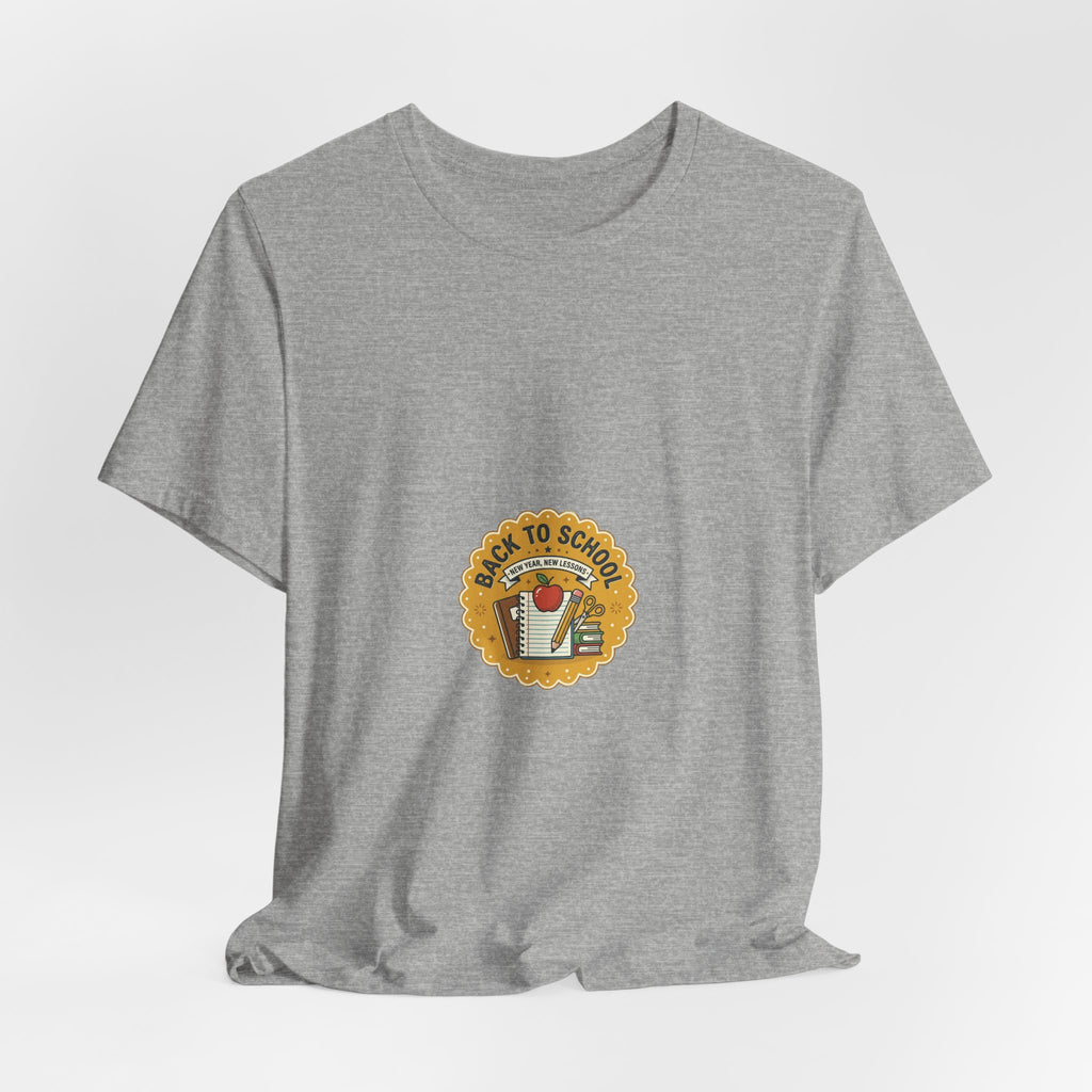 Back to School T-Shirt – Cute Retro Apple & Books Design
