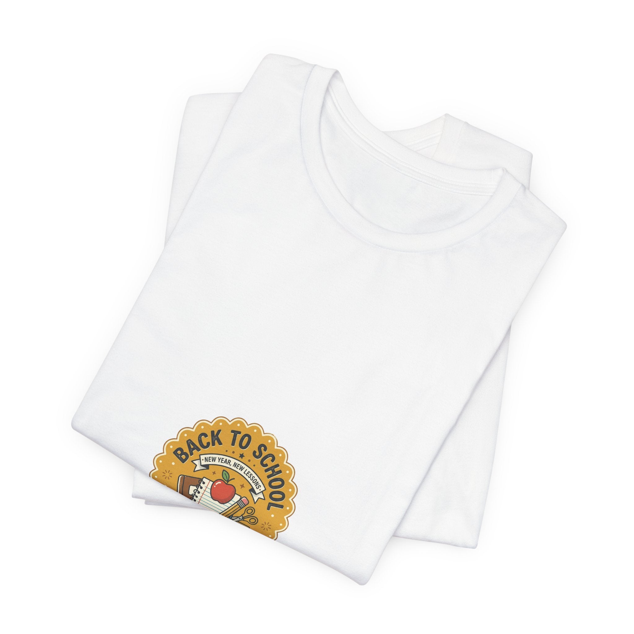 Back to School T-Shirt – Cute Retro Apple & Books Design