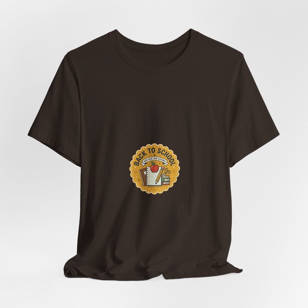 Back to School T-Shirt – Cute Retro Apple & Books Design